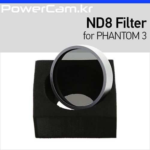 [파워캠] 팬텀3 ND8 필터 [Phantom 3 - ND8 Filter (Pro/Adv)]
