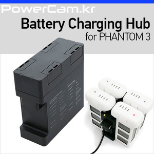 [파워캠] 팬텀3 배터리 충전 허브 [Phantom 3 - Battery Charging Hub]