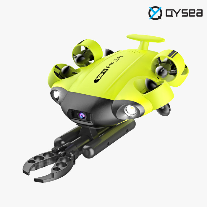 [파워캠] 파이피쉬 V6S 수중드론 강력한 로봇 팔 기본 장착 6시간 사용 가능 [FIFISH V6S Underwater Robot]  - 100m 테더 스풀, 피피쉬