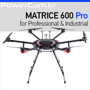 [파워캠] 매트릭스 600 프로 [Matrice 600 Pro]  헥스콥터, 헬리캠, 항공촬영, 항공연구, 산업용, DJI