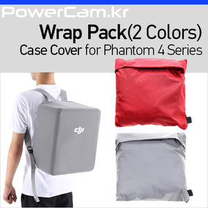 [파워캠] 팬텀4 케이스 커버 [Phantom 4 Wrap Pack] 실버/레드