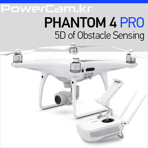 [파워캠] 팬텀4 프로 [Phantom 4 Pro] 1인치 COMS, 5방향 장애물 감지, 헬리캠, 항공촬영, DJI