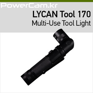 [파워캠] 라이칸 툴 170 다기능 라이트 [Lycan Tool 170] AA 건전지, 생활방수, 자석 내장