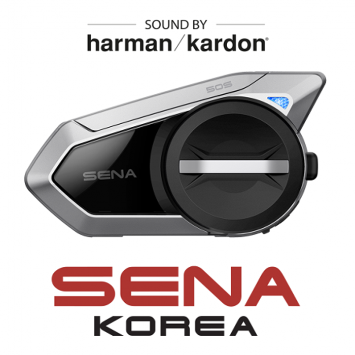 [파워캠] 세나 50S 싱글팩 메시 2.0 인터콤 50S-10 (하만카돈 / Harman Kardon) [홍대 세나] 방문시 무상 장착