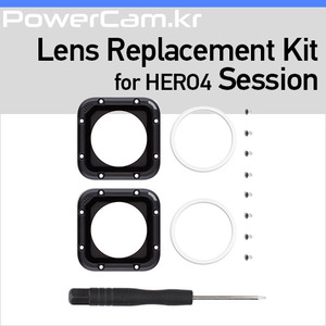 [파워캠] 고프로 HERO4 세션용 렌즈 교체용 킷 [GoPro HERO4 Session Lens Replacement Kit]