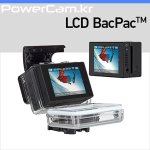 [파워캠] 고프로 히어로4/3+/3+ LCD 터치 백팩™ [HERO4/3+/3 LCD Touch BacPac™]