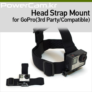 [파워캠] 고프로용 호환 헤드스트랩 마운트 [Head Strap Mount for GoPro]