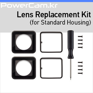 [파워캠] 고프로 HERO4/3+ 스텐다드 하우징 렌즈리플레이스먼트 킷 [GoPro HERO4/3+ Standard Housing Lens Replacement Kit]
